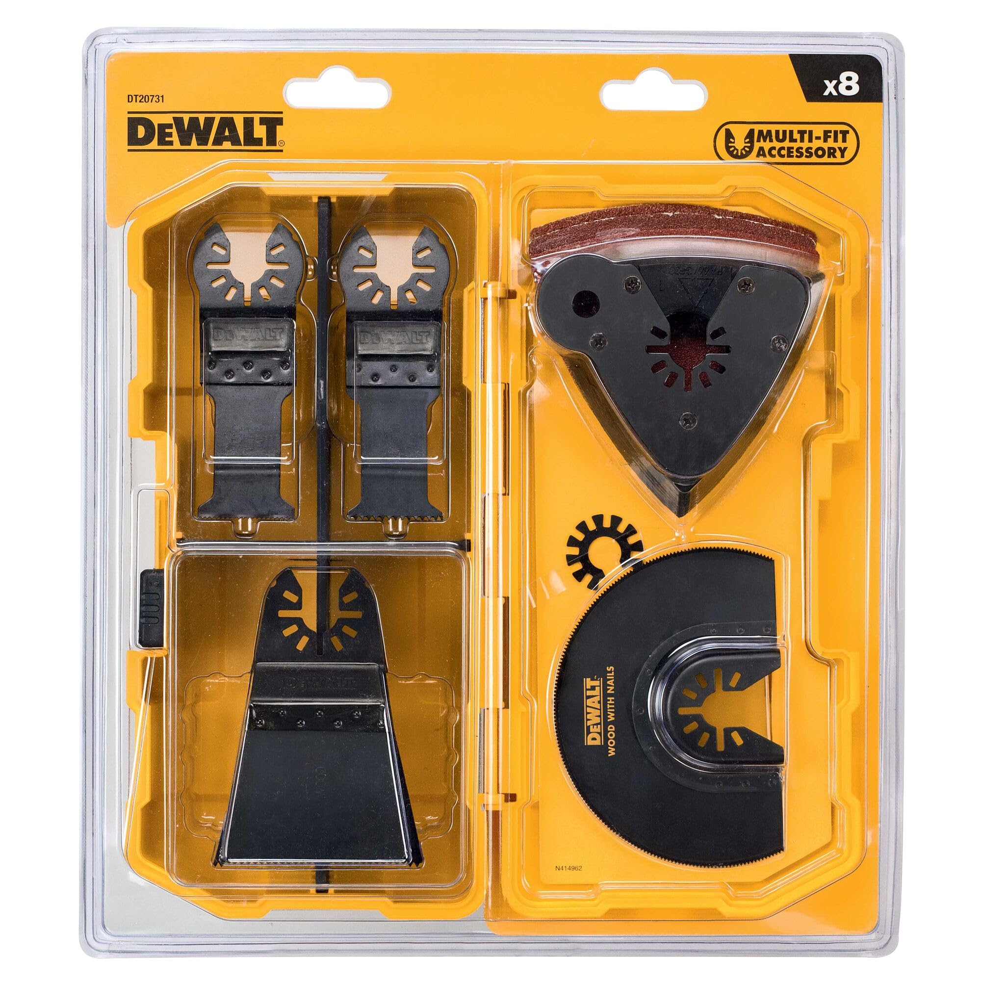 DeWalt DEWALT Multi-Tool-Set 8-tlg. Schreiner