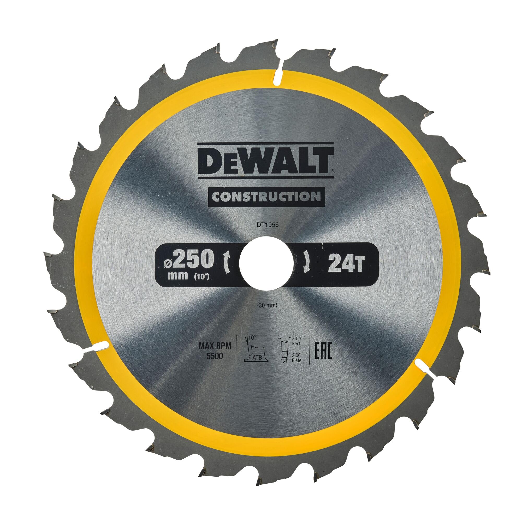 DeWalt DEWALT Kreissaegeblatt Stat. 250/30mm 24WZ