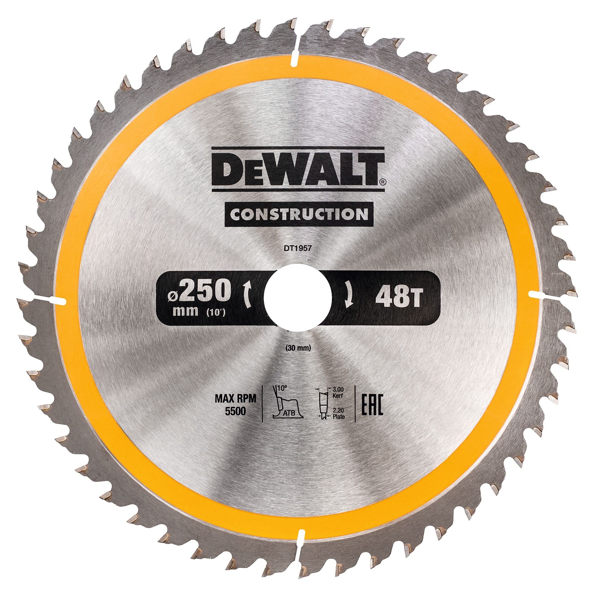 DeWalt DEWALT Kreissaegeblatt Stat. 250/30mm 48WZ