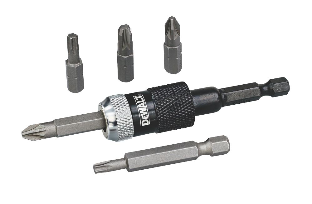 DeWalt Jeu de 6 embouts de visseuse assortis à queue hexagonale 6,35mm