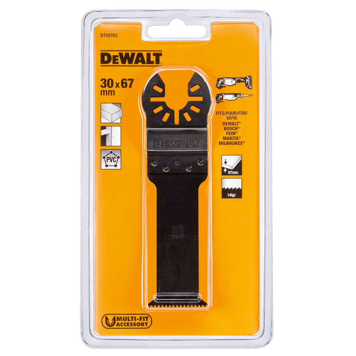 DeWalt DT20703 67x30 mm