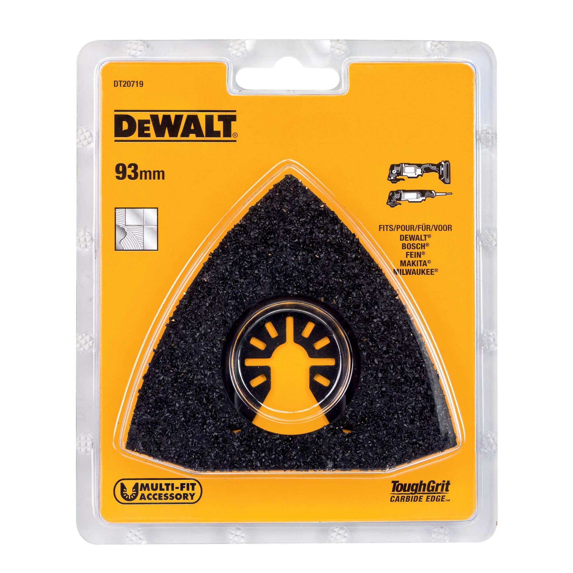 DeWalt DEWALT Multi-Tool Raspel Hartmetall