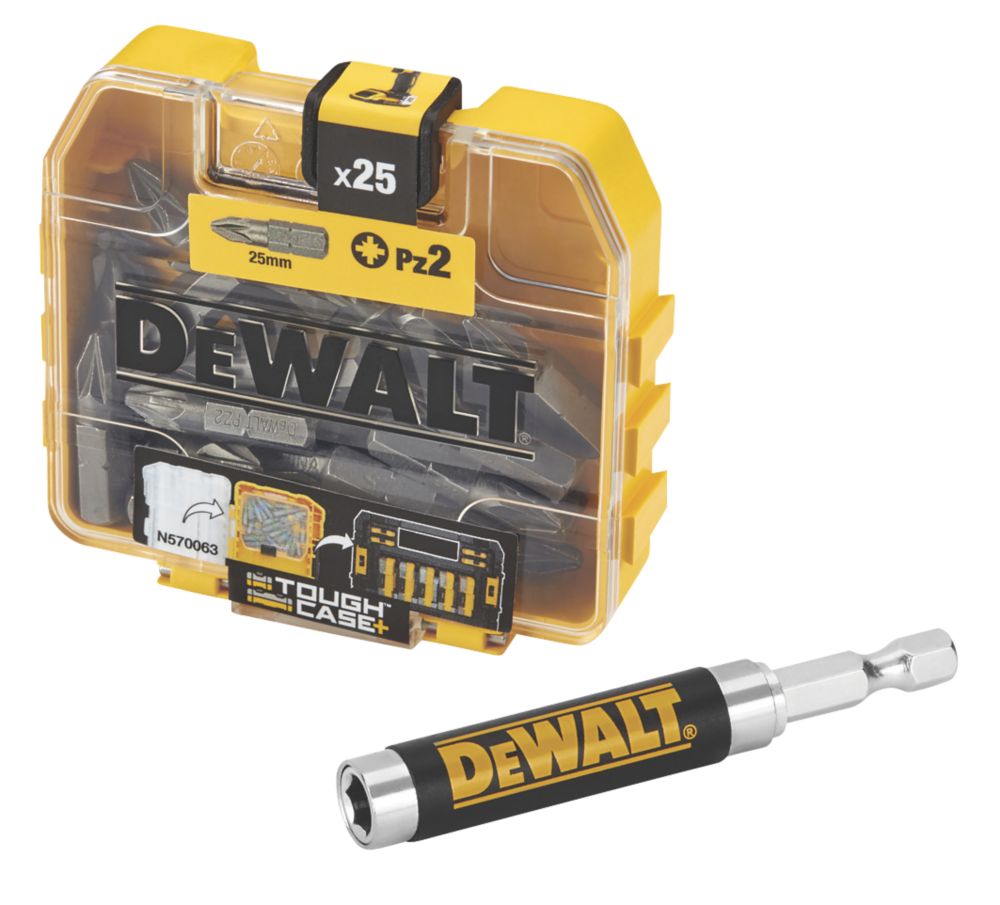 DeWalt Coffret de 25 embouts de visseuse PZ2 25mm