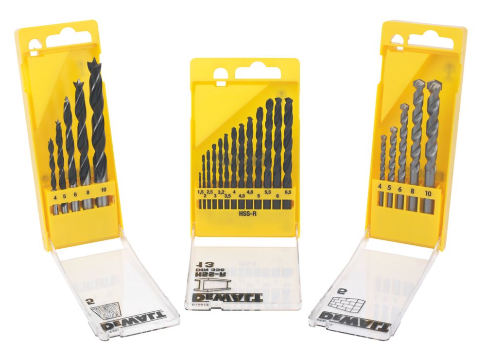 DeWalt Coffret de 23 forets assortis à queue droite