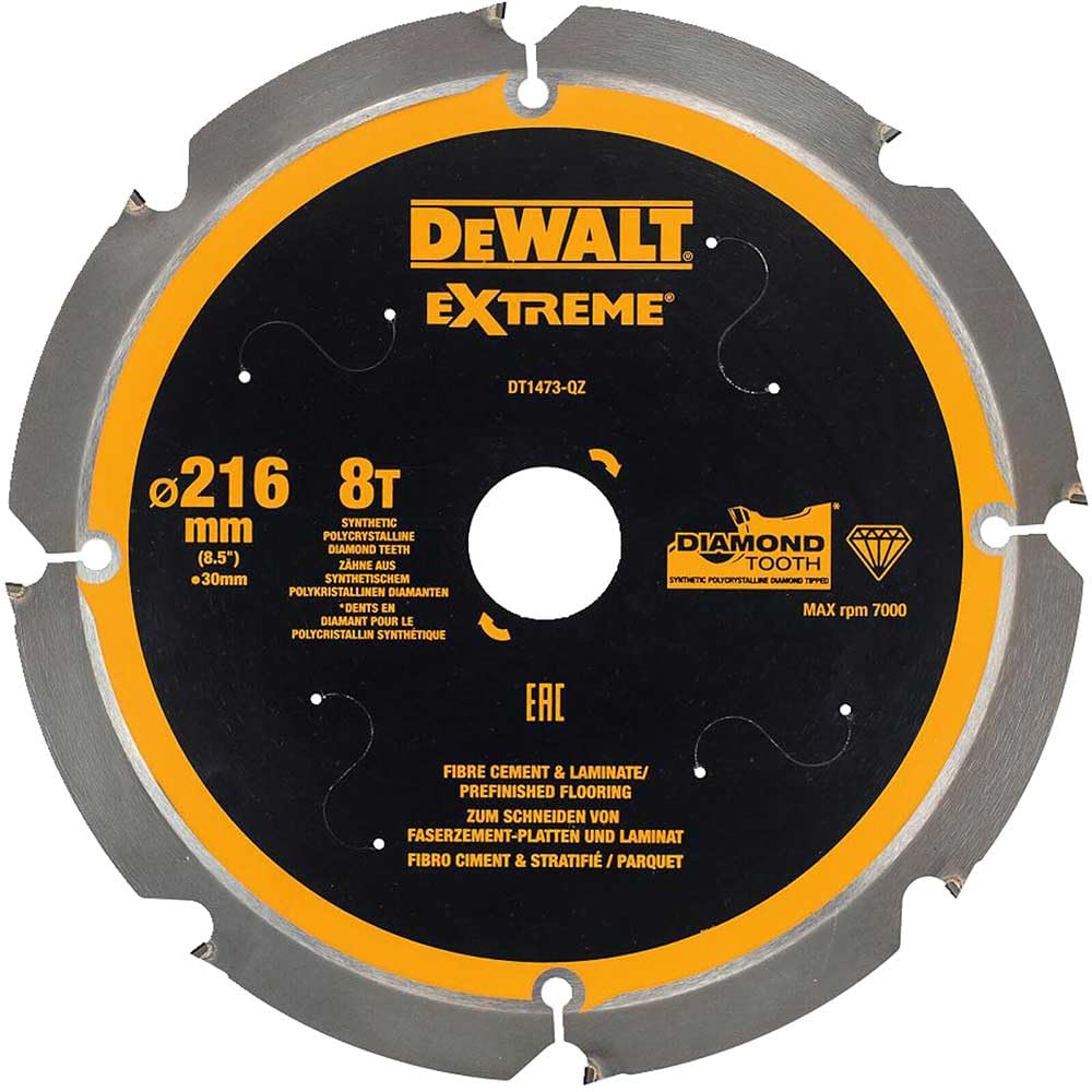 DeWalt DEWALT Kreissaegeblatt PCD 216/30mm 8Z