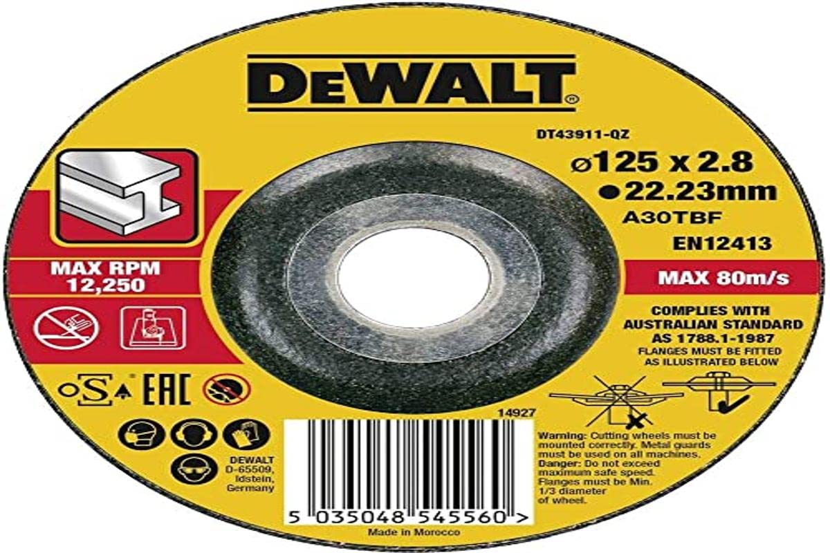 DeWalt Disque à tronçonner Extreme DT43911 Métal