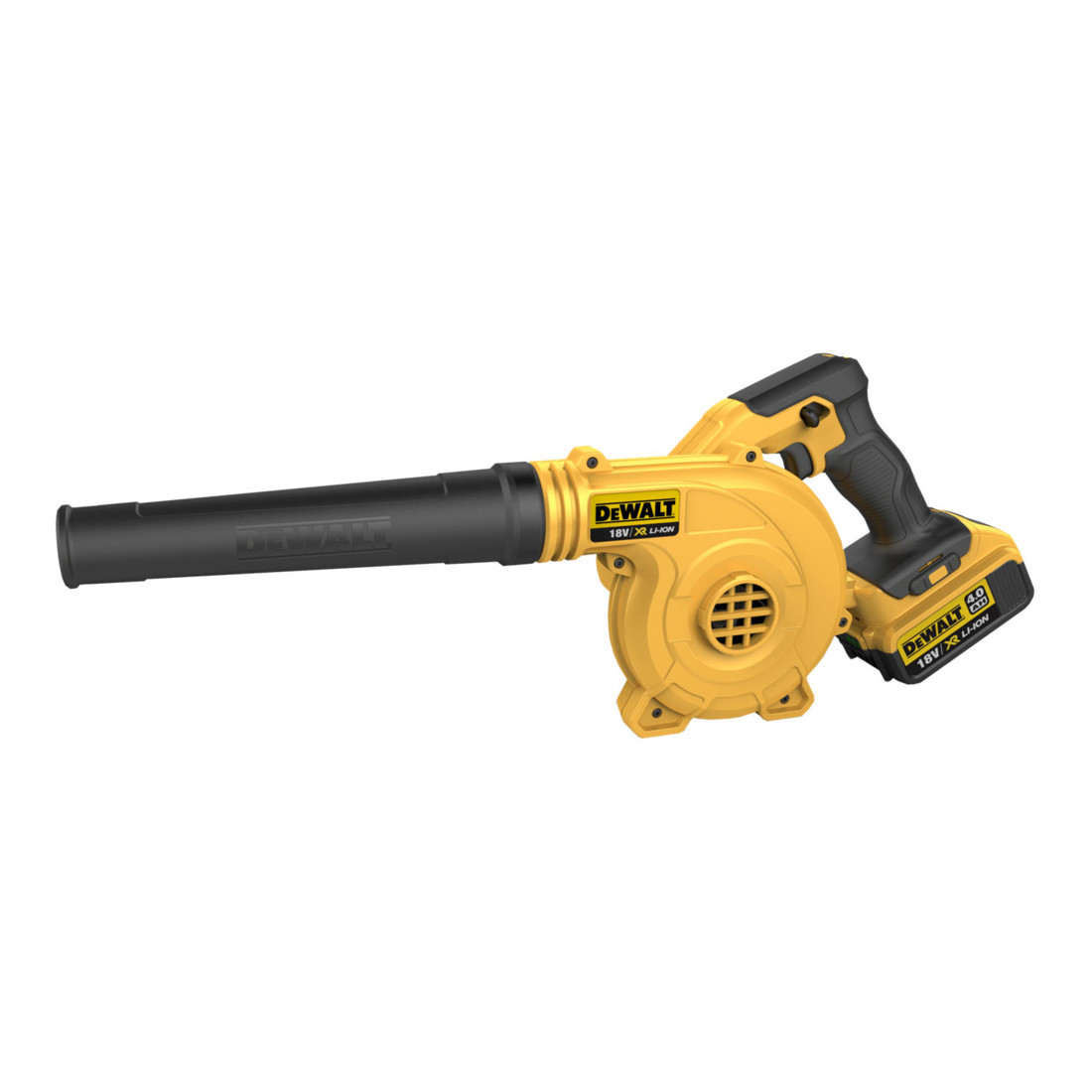 DeWalt Souffleur 18V DCV100-XJ + 2 batteries 18V 5 Ah + chargeur DCB1104-QW