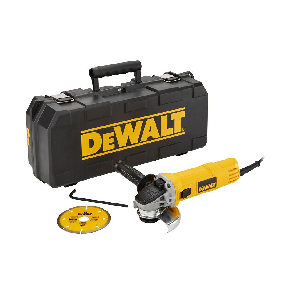 DeWalt Meuleuse d'angle filaire 115mm 230V DWE4156KD-QS 900W