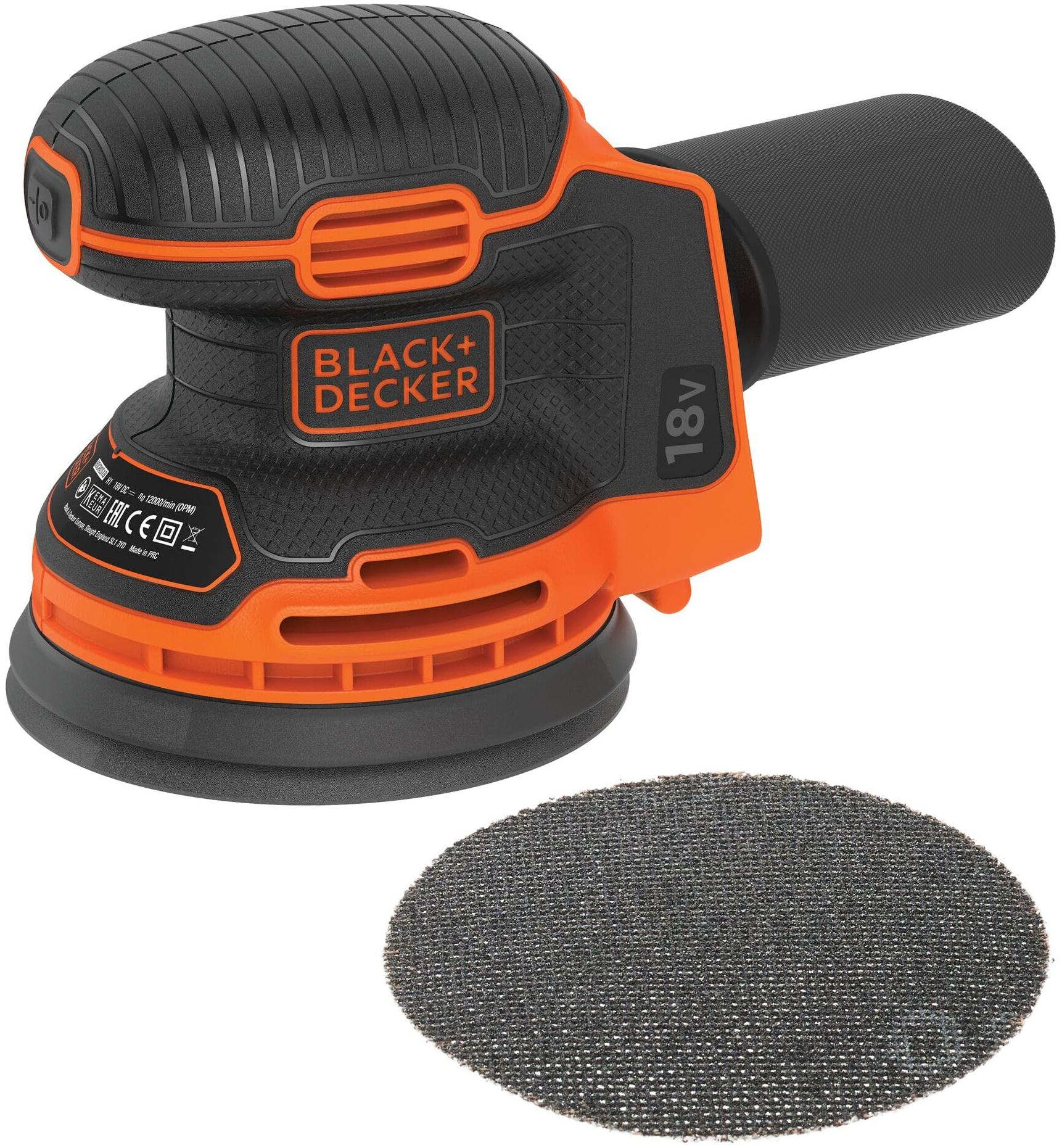 BLACK & DECKER Ponceuse excentrique BDCROS18N