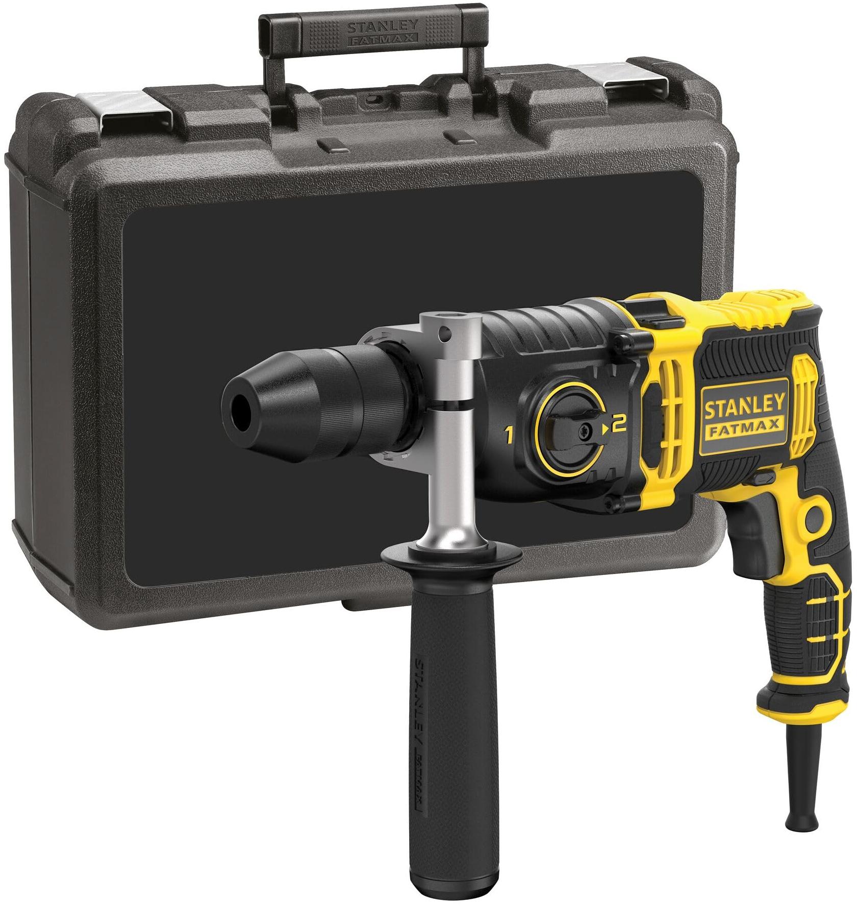 Stanley Fatmax Marteau perforateur 850W Couple 45Nm Poignée latérale VALISE Fatmax IMPACT