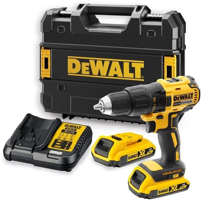 DeWalt perceuse dewalt 18.0 V avec batterie sans fil 2.0 Ah