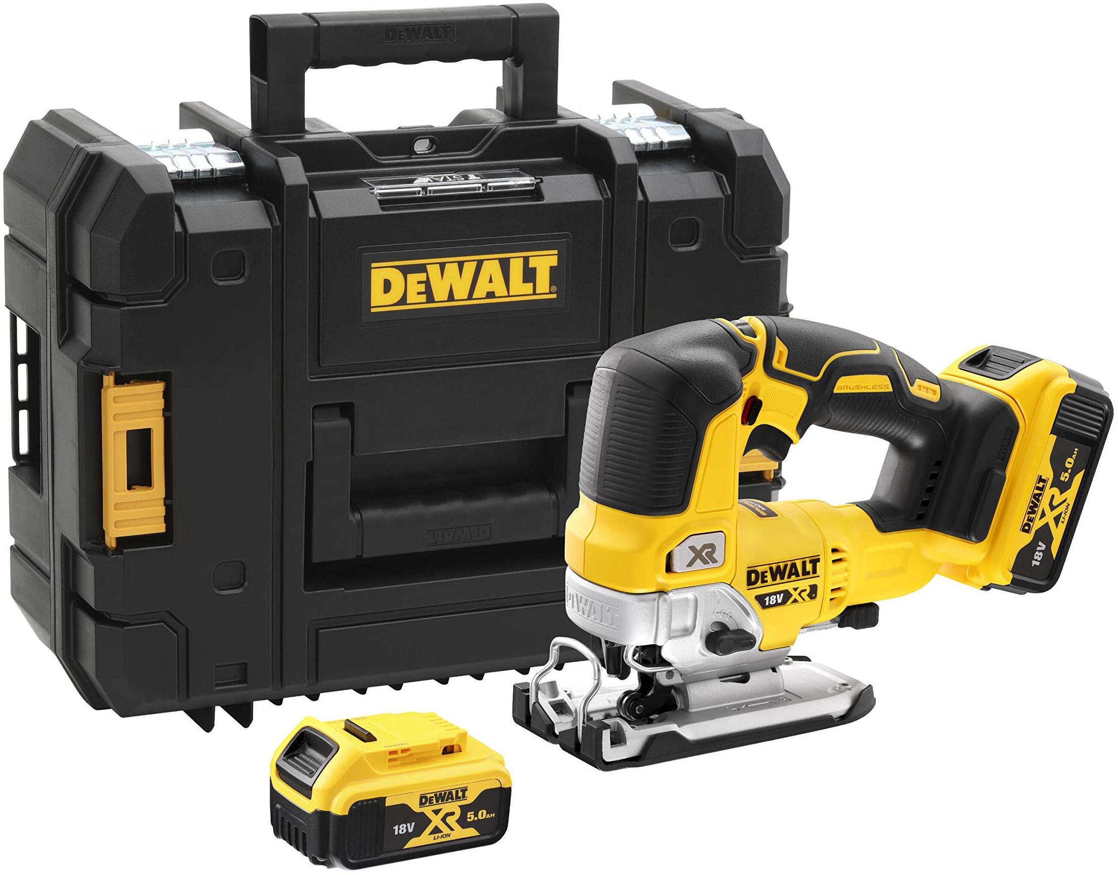 DeWalt DCS334P2 Scie sauteuse sans fil 18V 5Ah