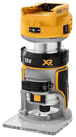 DeWalt Affleureuse 18V XR (sans batterie ni chargeur) DEWALT DCW600N-XJ