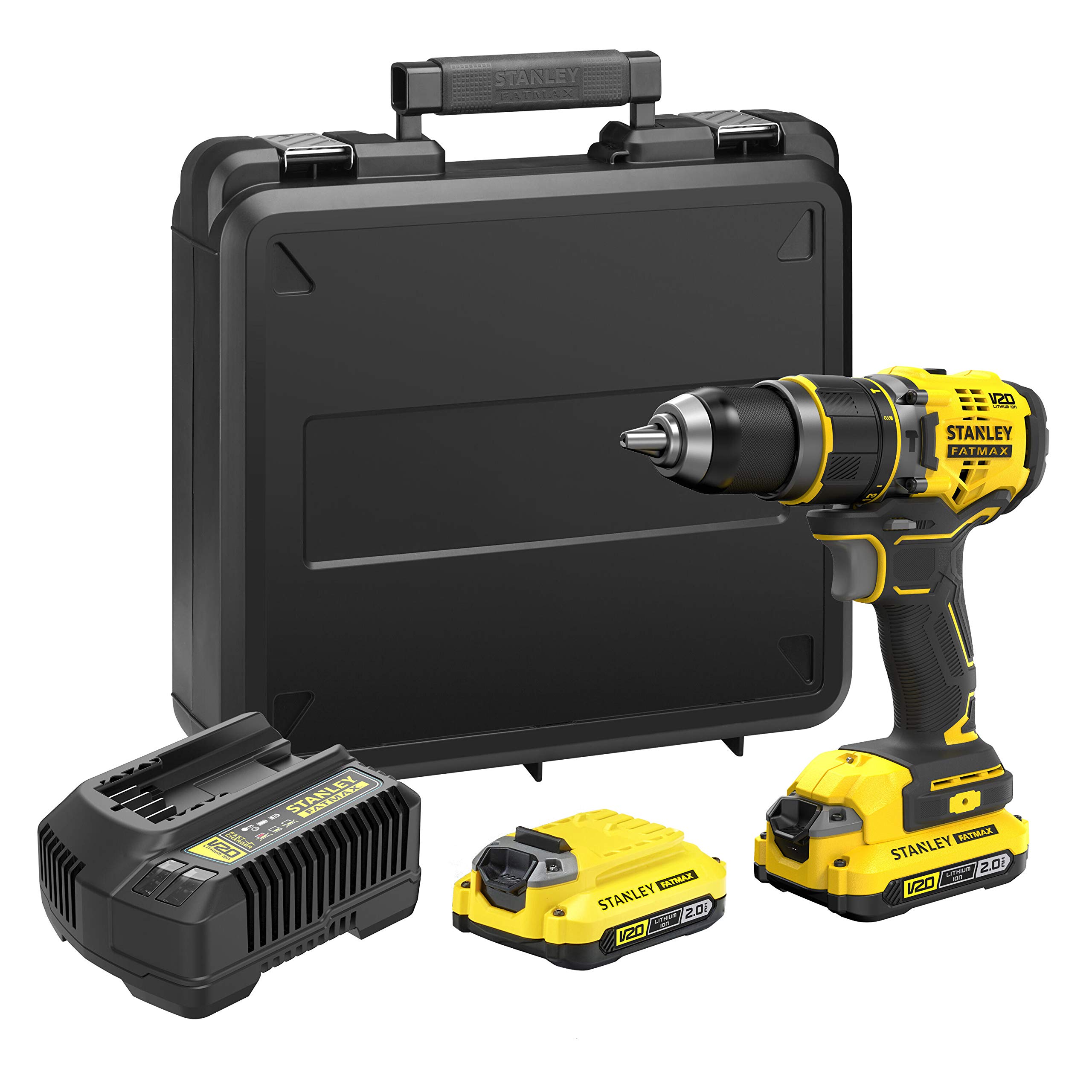 Stanley perceuse à percussion brushless 18.0 V sans batterie 2 2 sans coffret