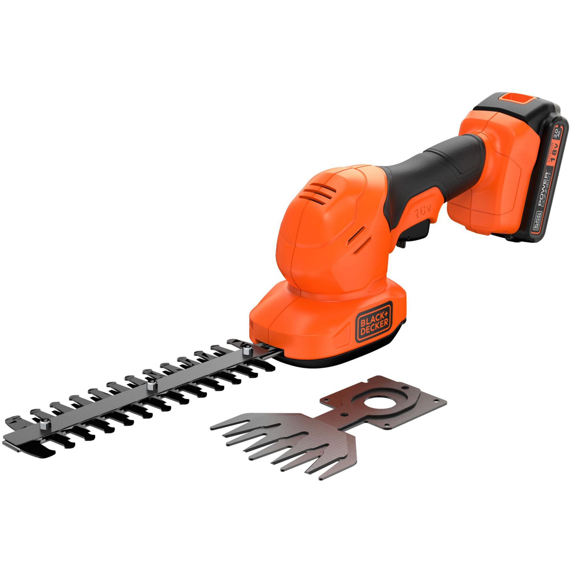 BLACK & DECKER Akku-Grasschere et -Strauchschere BCSS18D1