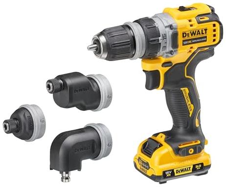 DeWalt perceuse dewalt visseuse dcd703l2t 12.0 V avec batterie sans fil 3.0 Ah