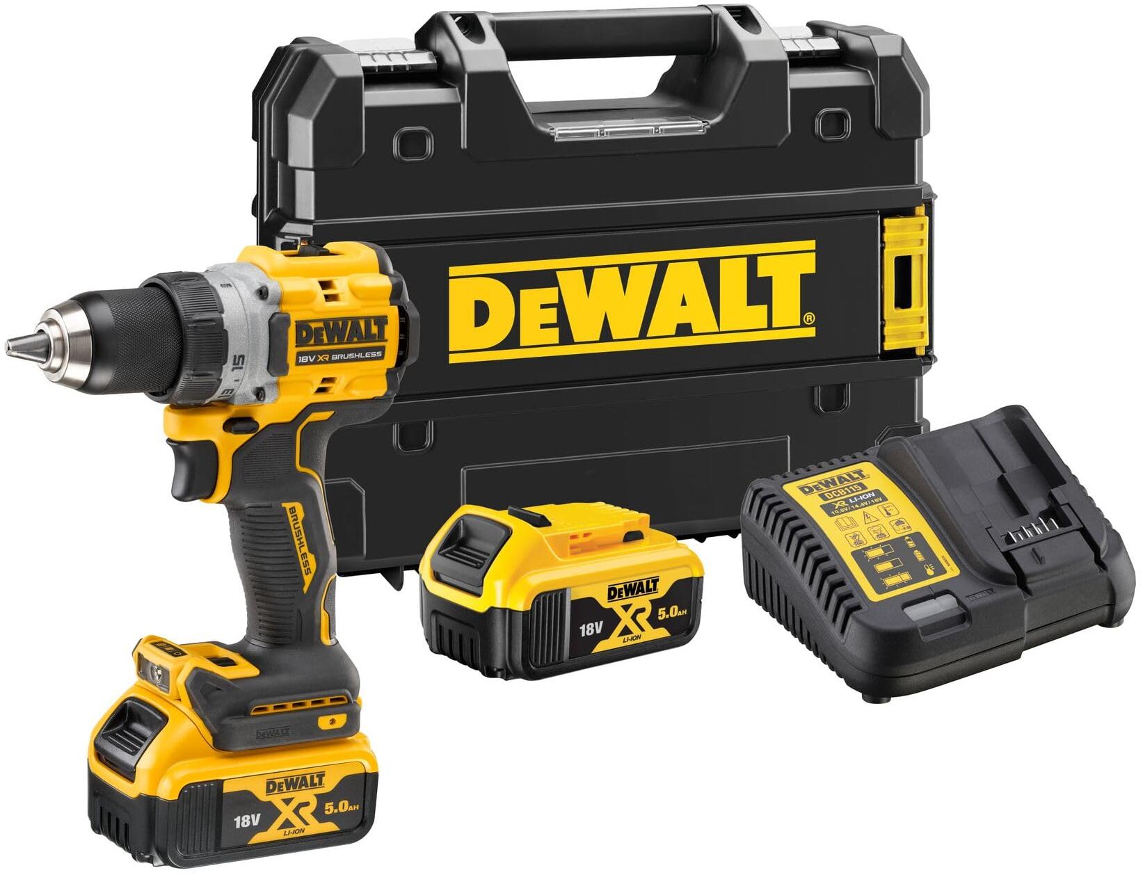 DeWalt perceuse visseuse DCD800P2T 18.0 V 500 avec batterie 5 2 sans coffret