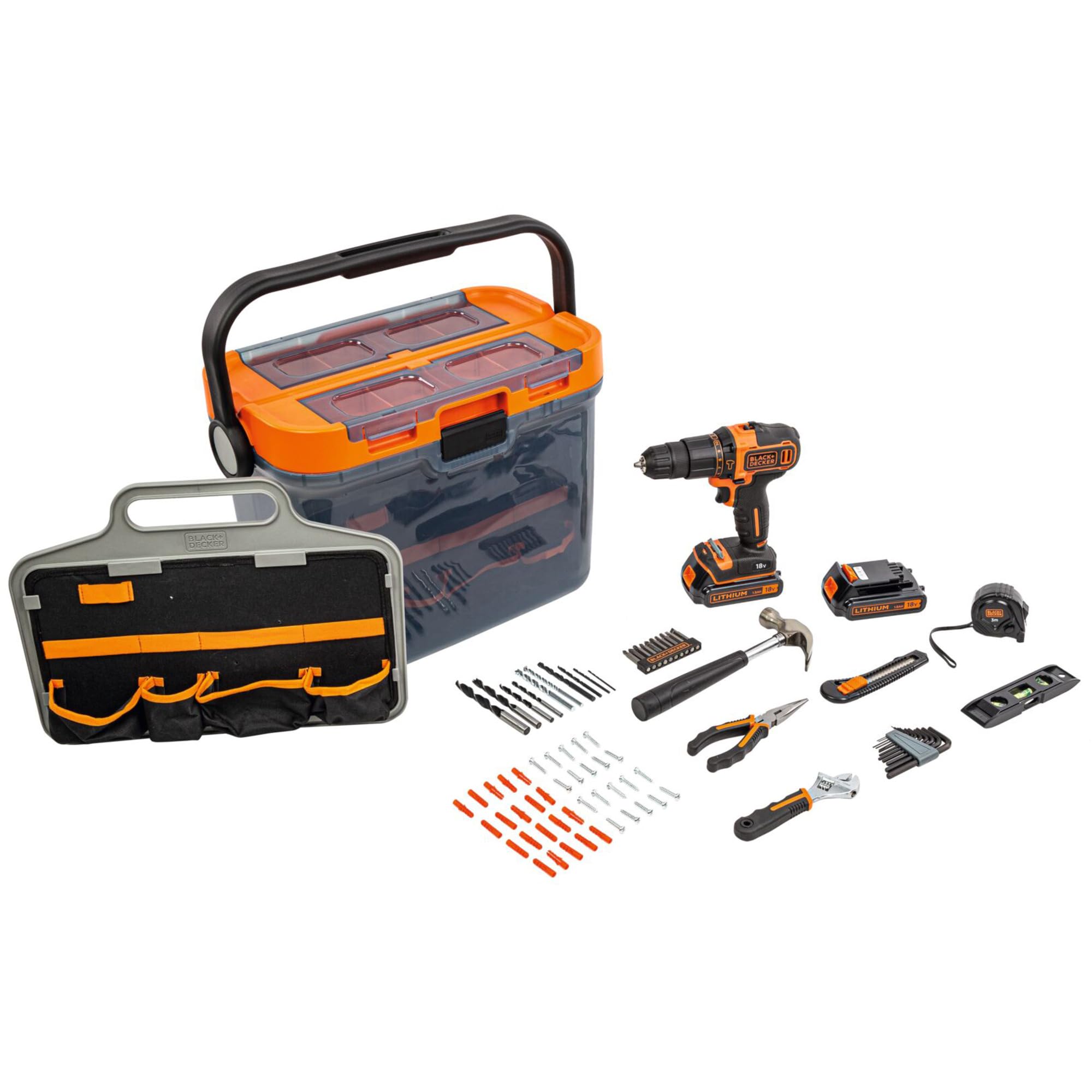 BLACK & DECKER Akku-Schlagbohrschrauber BCKSB04