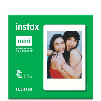 Fujifilm INSTAX MINI LOT DE 5 PACKS DE 10 FILMS
