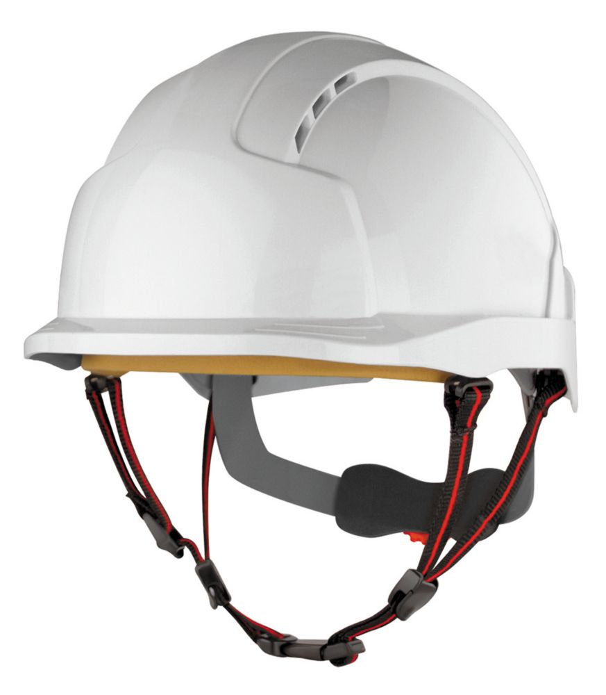 JSP Casque de sécurité en hauteur industriel Evolite Skyworker blanc