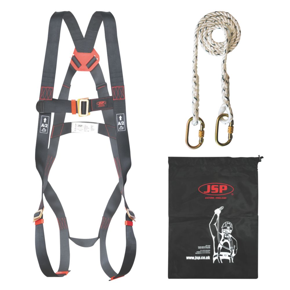 JSP Kit de retenue Spartan avec longe de 1,8m
