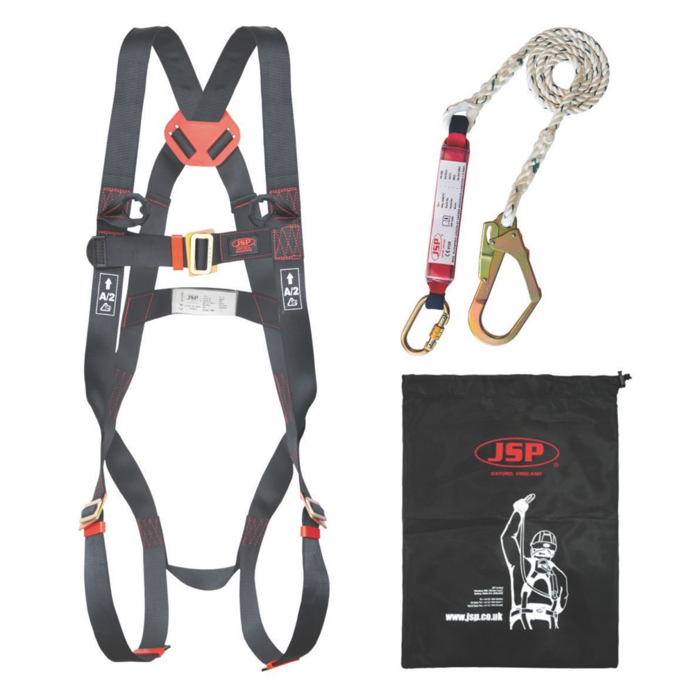 JSP Kit antichute de sécurité simple Spartan avec longe de 2m