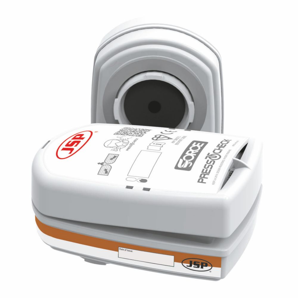 JSP Cartouches combinées A2-P3 testables par pression pour Force 8, lot de 2