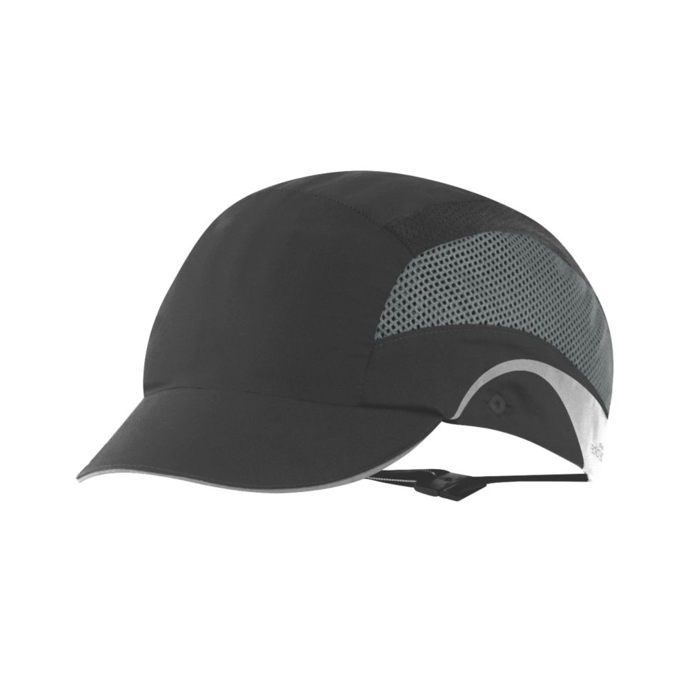 JSP Casquette de sécurité antichoc Aerolite noire