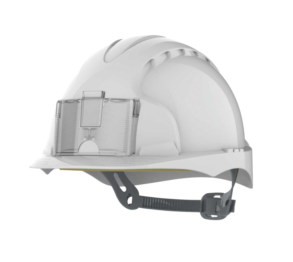JSP Casque de sécurité EVO2 Badge blanc