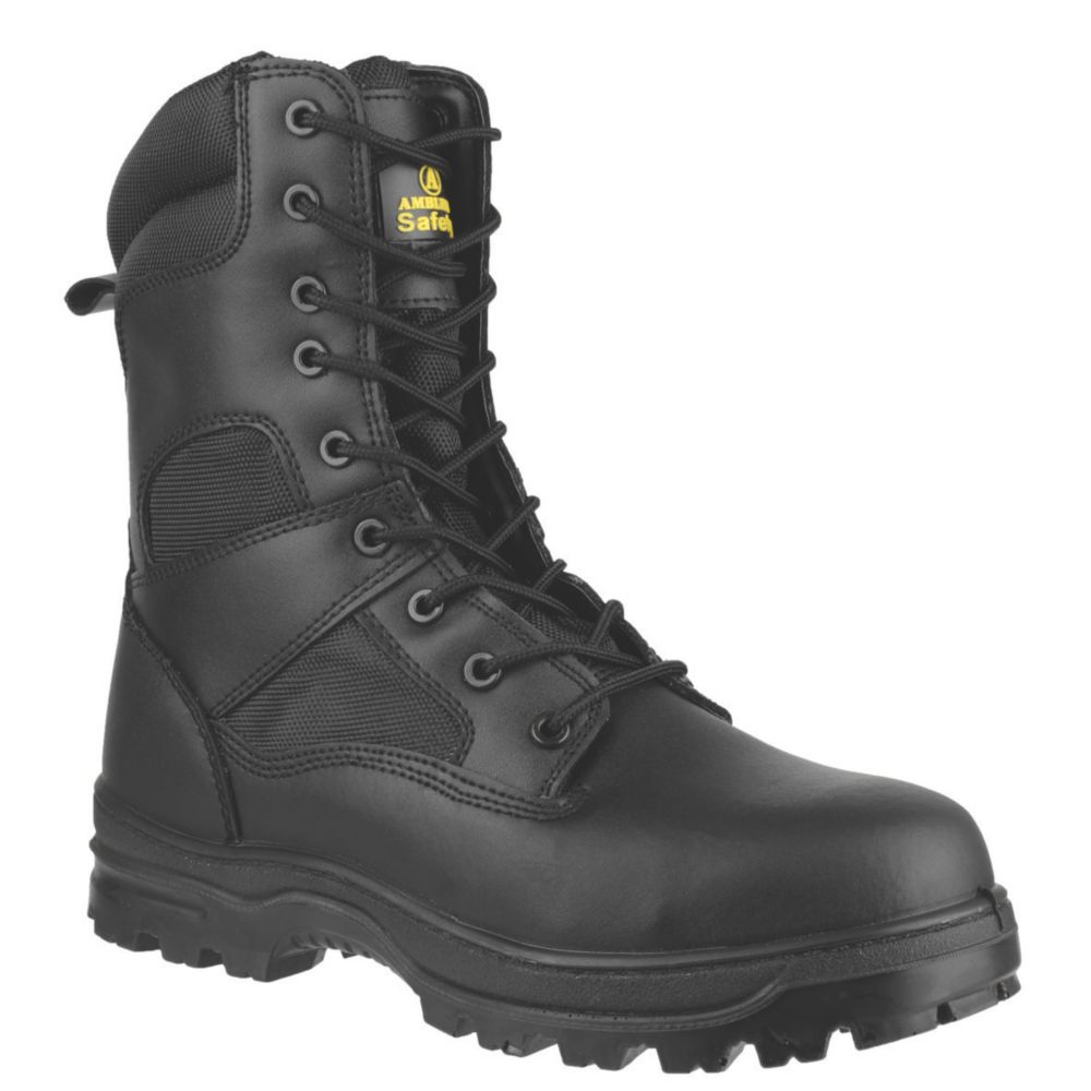 Amblers Chaussures de sécurité montantes sans métal S3 FS009C noires pointure 42