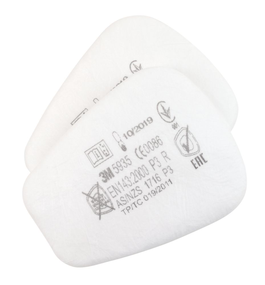 3M Filtres à particules P3R 5935, lot de 2