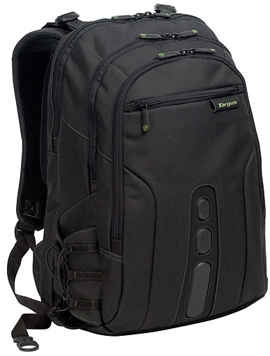 TARGUS Sac a Dos Jusqu a 15.6p ecologique noir Nylon Recycle P.E.T. 900D
