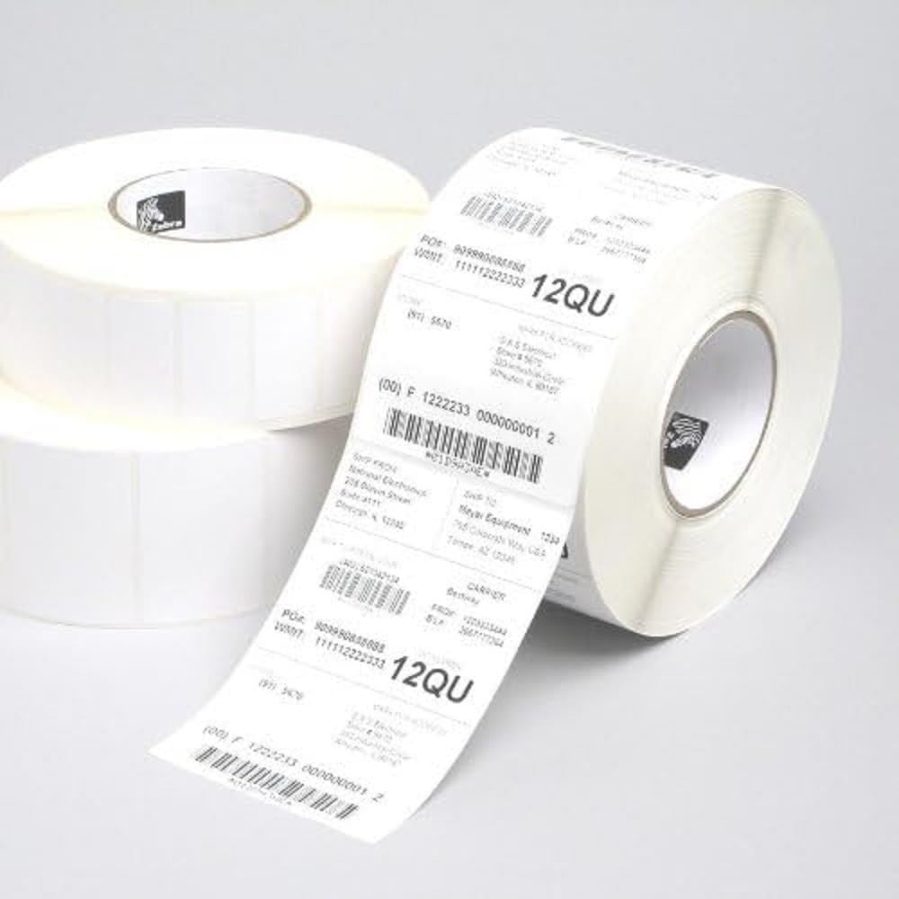 ZEBRA Label Paper 102x203mm Thermal Transfer 76mm Core