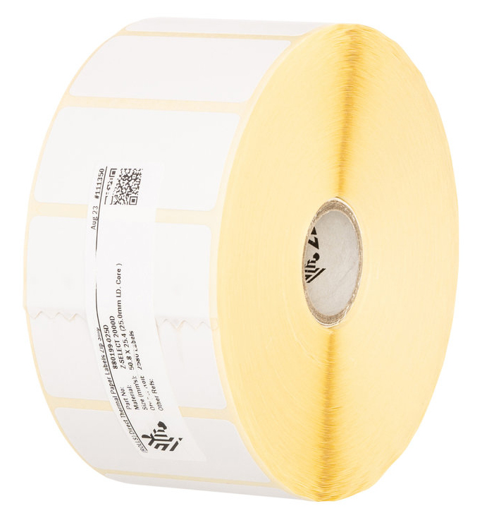 ZEBRA Z Select 2000D Thermoetik. 102x102mm aus Thermopapier