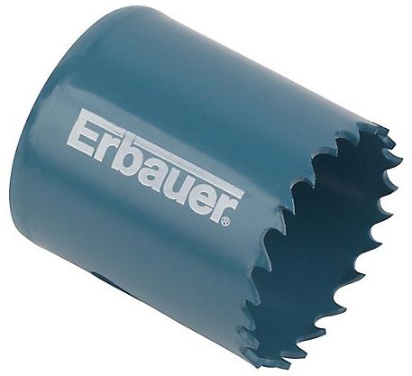 Erbauer Scie cloche sans foret pilote pour métal et bois Ø.40 mm