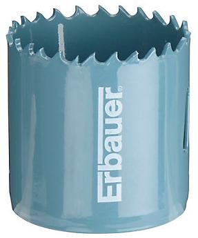 Erbauer Scie cloche sans foret pilote pour métal et bois Ø.44 mm