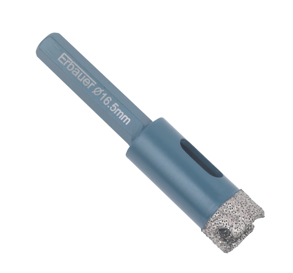 Erbauer Foret diamant pour carrelage 16,5 x 80mm