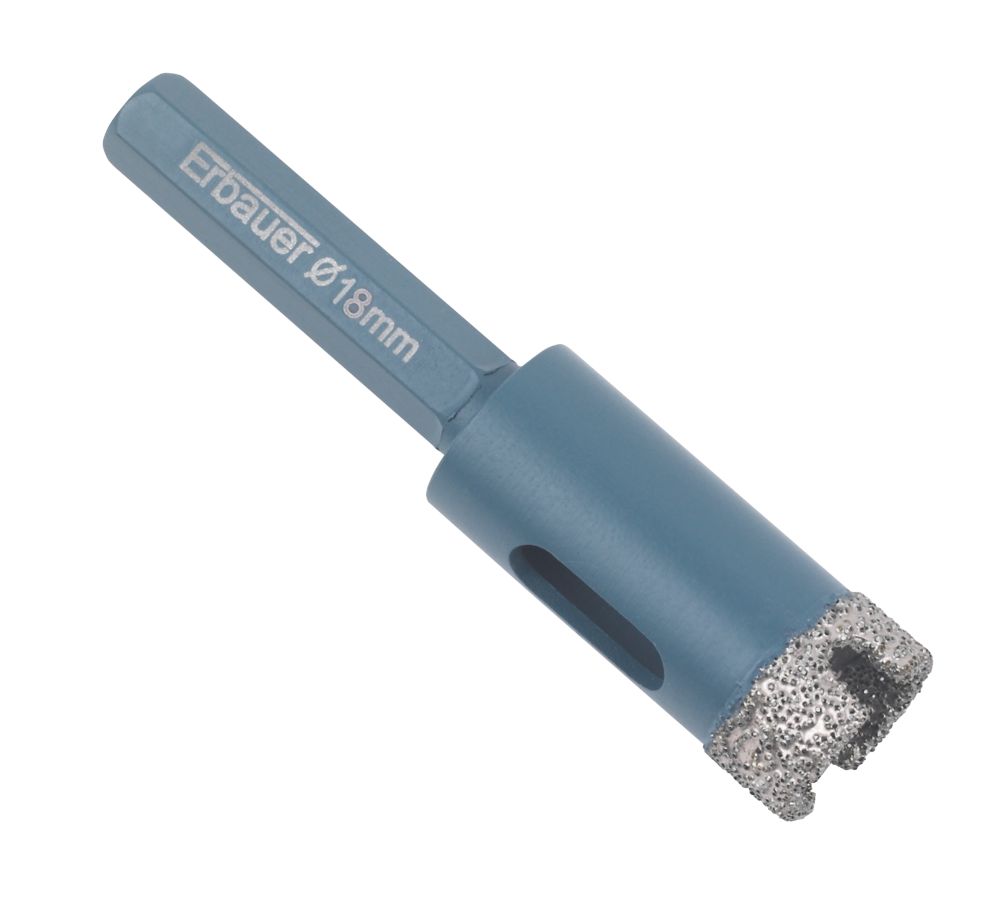 Erbauer Foret diamant pour carrelage 18 x 80mm