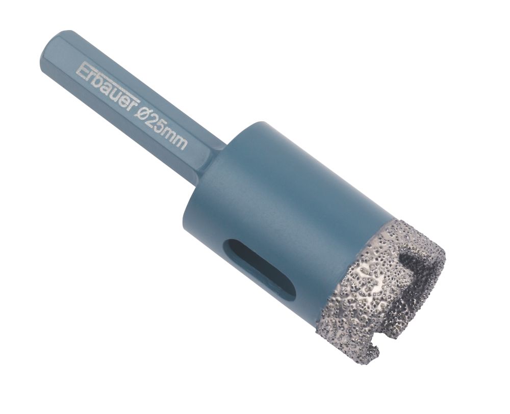 Erbauer Foret diamant pour carrelage 25 x 80mm