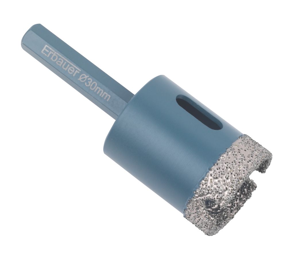 Erbauer Foret diamant pour carrelage 30 x 80mm