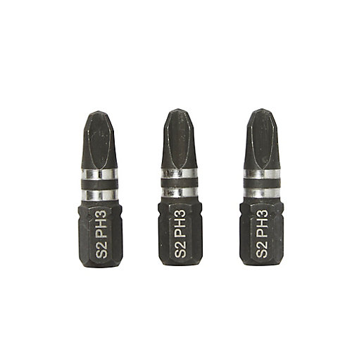 Erbauer Embout de vissage torsion impact PH3 25 mm