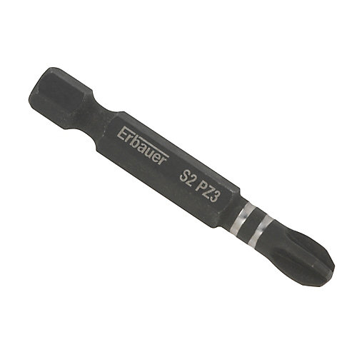 Erbauer Embout de vissage torsion impact PZ3 50mm