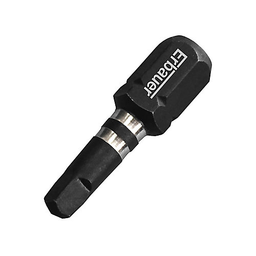 Erbauer Embout de vissage torsion impact SQ2 25 mm