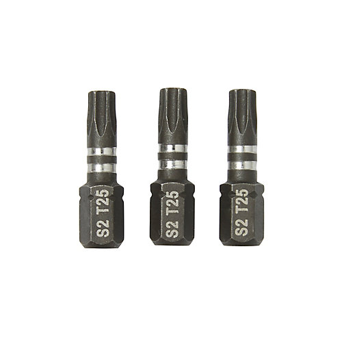 Erbauer Embout de vissage torsion impact TX25 25 mm