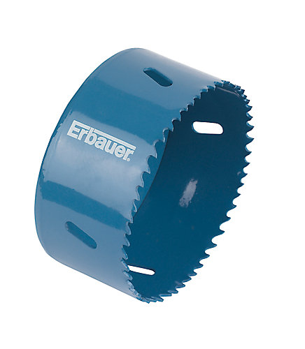 Erbauer Scie cloche sans foret pilote pour métal et bois Ø.92 mm