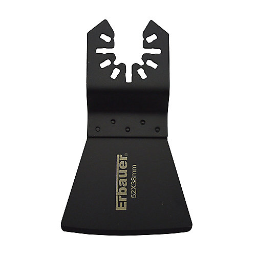 Erbauer Racloir universel 52 mm Acier à haute teneur en carbone (HCS)