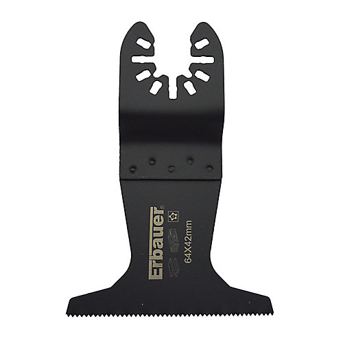 Erbauer Lame de plongée bois/métal universelle 64 mm