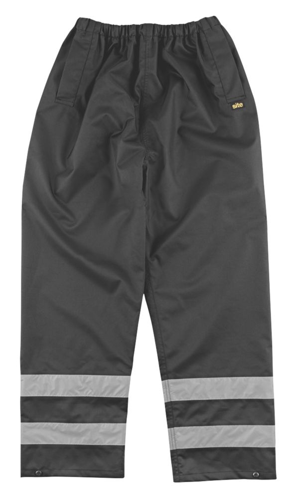 Site Surpantalon de travail imperméable Shoal , noir, taille XL, longueur 81 cm