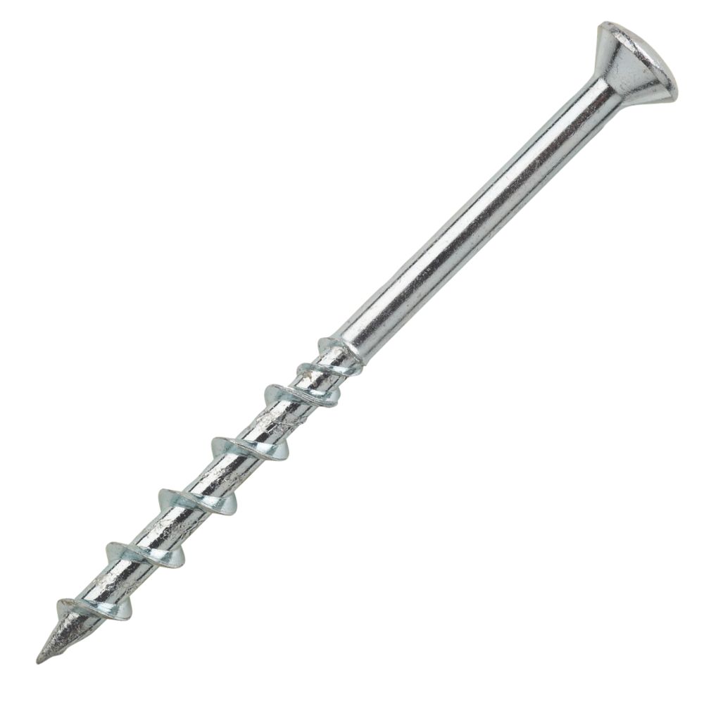 DeWalt 100 vis autotaraudeuses polyvalentes à tête fraisée et filetage Wall Dog 6mm x 70mm