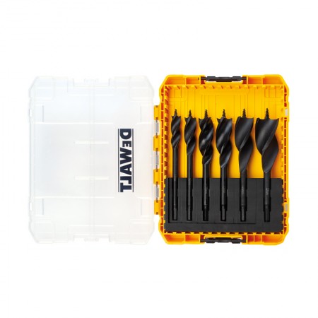 DeWalt Coffret de 6 forets à bois Toughcase
